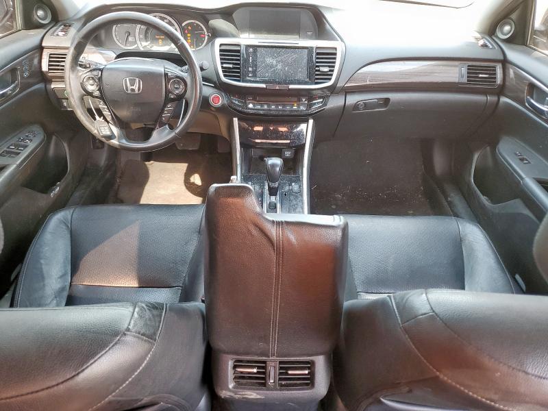 1HGCR3F94HA040129 - 2017 HONDA ACCORD TOURING BLACK photo 8