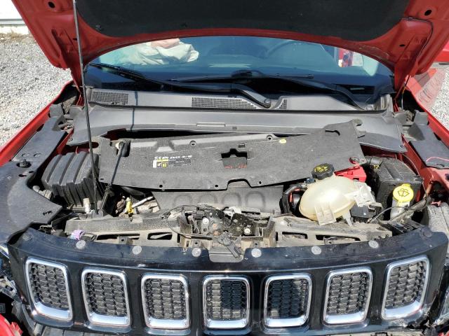 3C4NJDCB7KT616775 - 2019 JEEP COMPASS LIMITED Қызыл фото 12