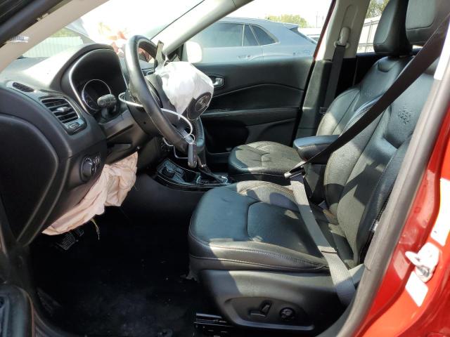 3C4NJDCB7KT616775 - 2019 JEEP COMPASS LIMITED Қызыл фото 7