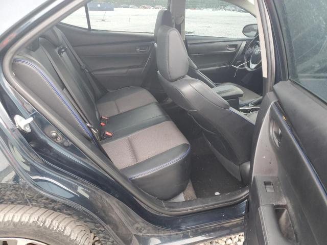 2T1BURHE3HC785505 - 2017 TOYOTA COROLLA L BLUE photo 10