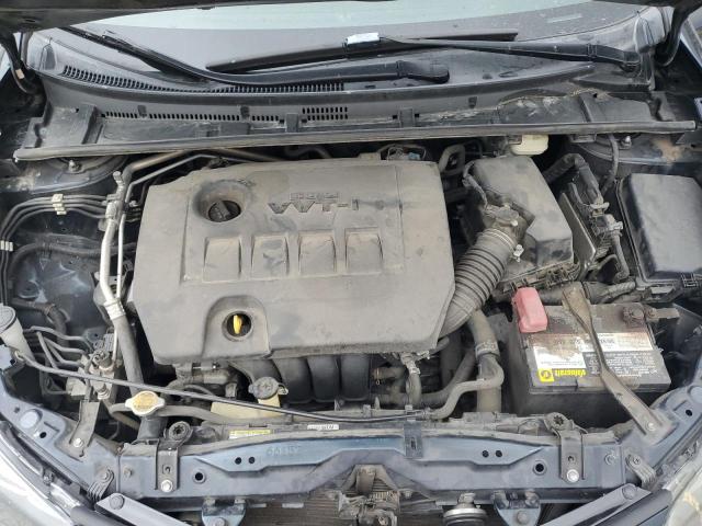 2T1BURHE3HC785505 - 2017 TOYOTA COROLLA L BLUE photo 11