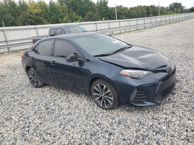 2T1BURHE3HC785505 - 2017 TOYOTA COROLLA L BLUE photo 4