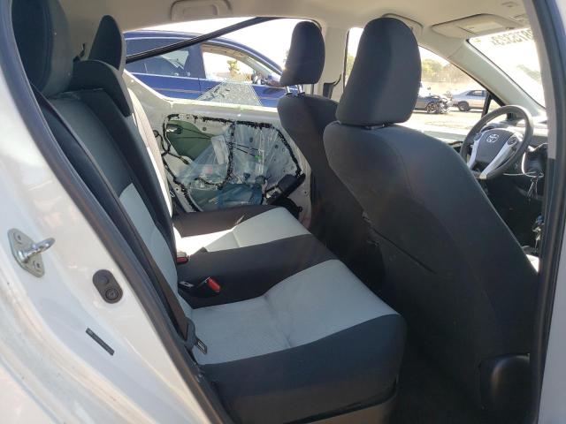 JTDKDTB32C1005401 - 2012 TOYOTA PRIUS C 白色 照片 10