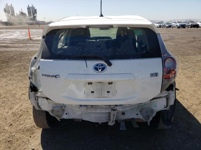 JTDKDTB32C1005401 - 2012 TOYOTA PRIUS C 白色 照片 6