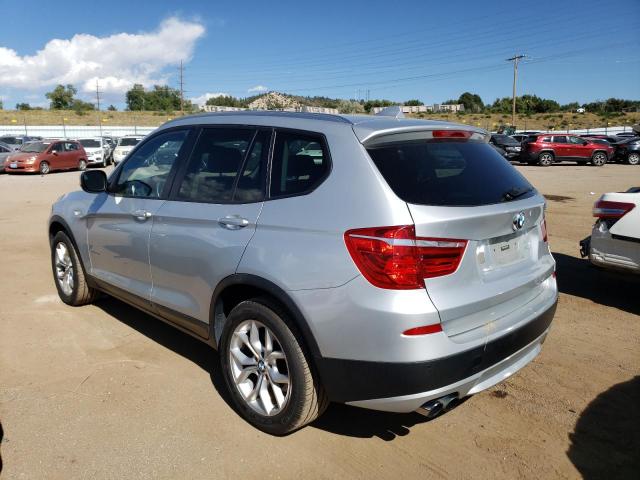 5UXWX7C53DL980638 - 2013 BMW X3 XDRIVE35I SILVER photo 2