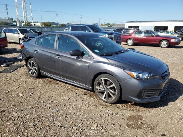 4S3GKAM63P3601537 - 2023 SUBARU IMPREZA SPORT GRAY photo 4