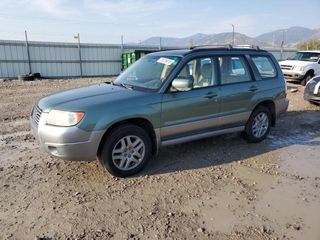 JF1SG67617H710902 - 2007 SUBARU FORESTER 2.5X LL BEAN GREEN photo 1