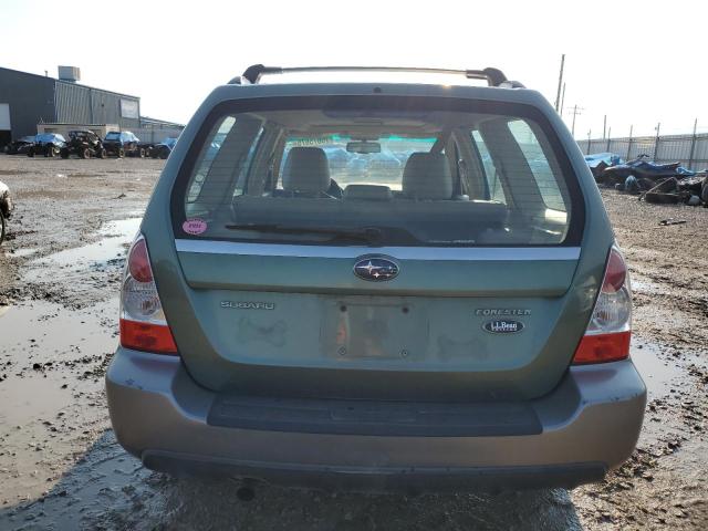 JF1SG67617H710902 - 2007 SUBARU FORESTER 2.5X LL BEAN GREEN photo 6