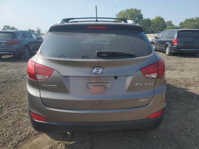 KM8JUCAC1CU346053 - 2012 HYUNDAI TUCSON GLS BROWN photo 6