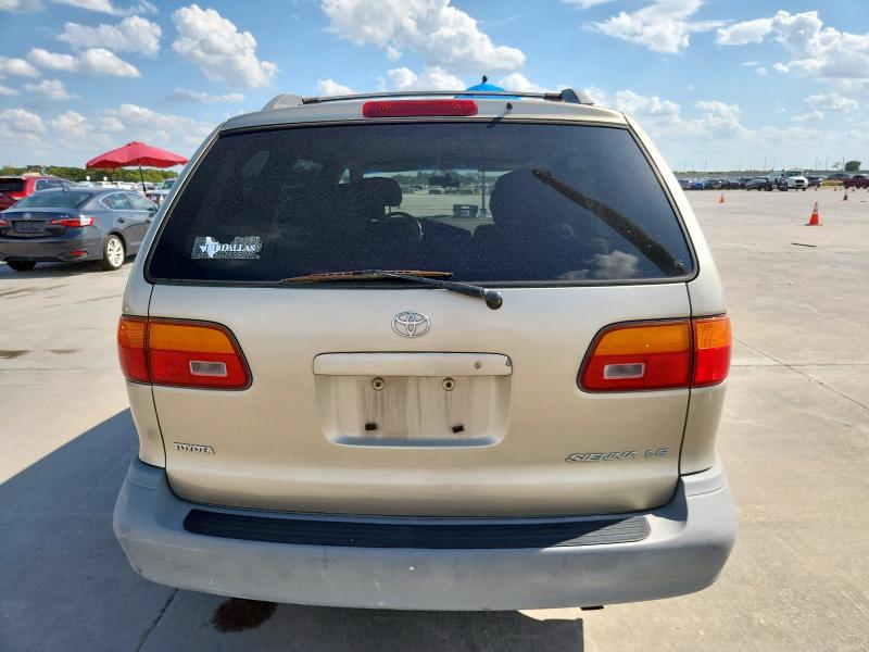 4T3ZF13C1YU251134 - 2000 TOYOTA SIENNA LE 米色 照片 6
