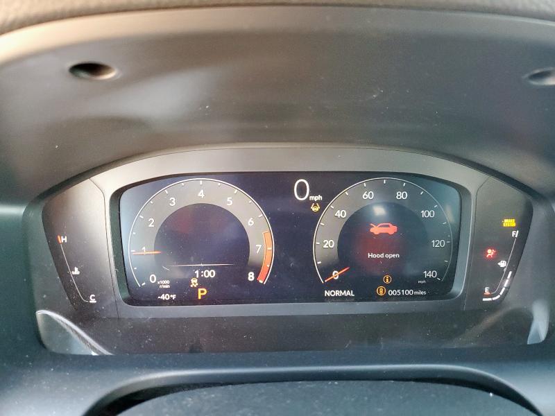 3HDSA1H50SM702457 - 2025 ACURA ADX A-SPEC GRAY photo 9