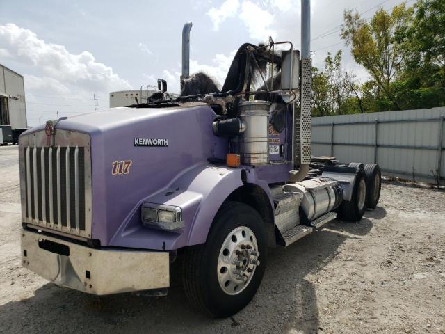 1XKDD49X5DJ359202 - 2013 KENWORTH CONSTRUCTI T800 PURPLE photo 2