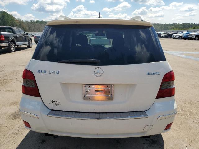 WDCGG8HB5AF373672 - 2010 MERCEDES-BENZ GLK 350 4MATIC WHITE photo 6
