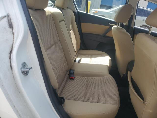 JM1BL1V79C1569231 - 2012 MAZDA 3 I WHITE photo 10