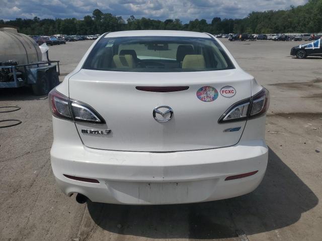 JM1BL1V79C1569231 - 2012 MAZDA 3 I WHITE photo 6