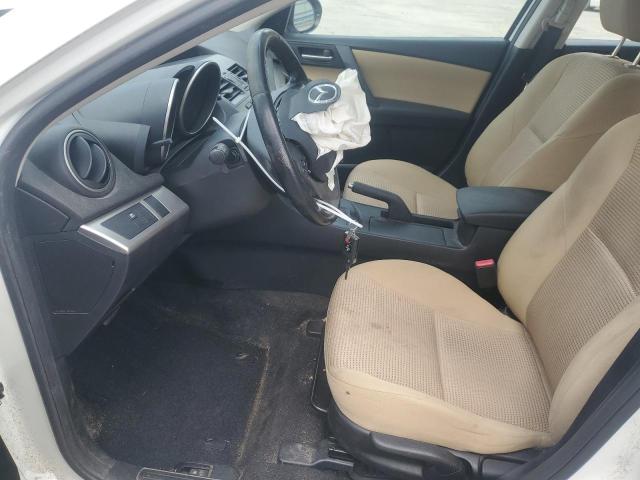 JM1BL1V79C1569231 - 2012 MAZDA 3 I WHITE photo 7