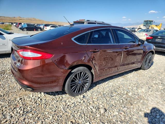 3FA6P0T91GR353721 - 2016 FORD FUSION SE BROWN photo 3