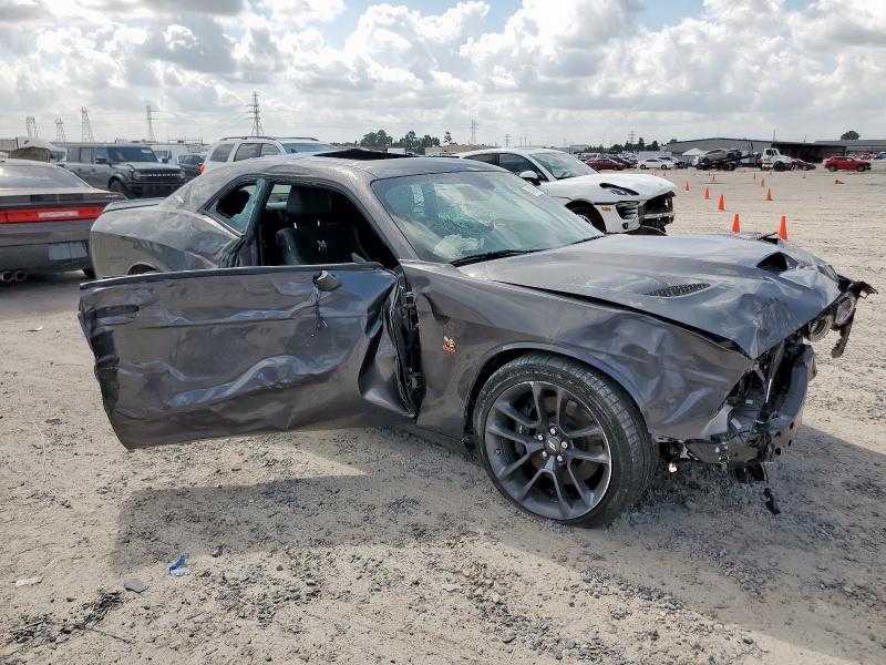 2C3CDZFJ6PH527511 - 2023 DODGE CHALLENGER R/T SCAT PACK GRAY photo 4
