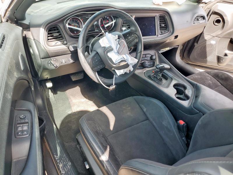 2C3CDZFJ6PH527511 - 2023 DODGE CHALLENGER R/T SCAT PACK GRAY photo 8