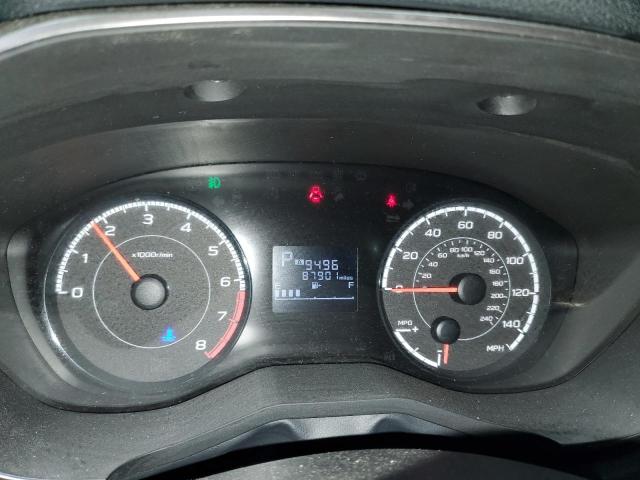 JF2GTACC8JH231671 - 2018 SUBARU CROSSTREK PREMIUM Szary zdjęcie 9