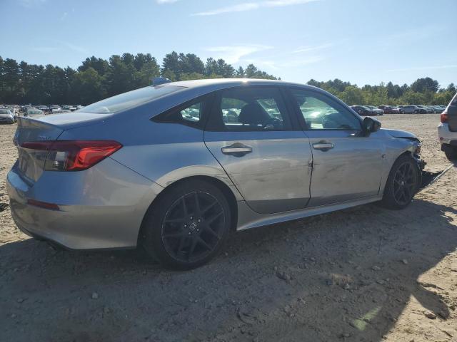 2HGFE2F56NH568090 - 2022 HONDA CIVIC SPORT SILVER photo 3