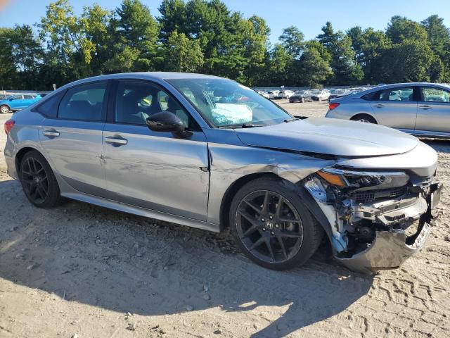 2HGFE2F56NH568090 - 2022 HONDA CIVIC SPORT SILVER photo 4