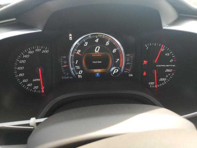 1G1YB2D73K5123323 - 2019 CHEVROLET CORVETTE STINGRAY 1LT ORANGE photo 9