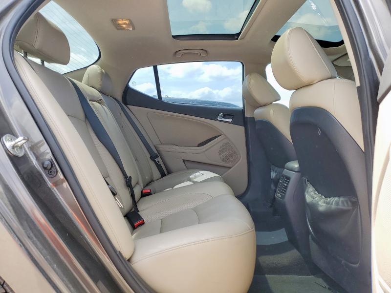 5XXGN4A76EG309934 - 2014 KIA OPTIMA EX BROWN photo 10