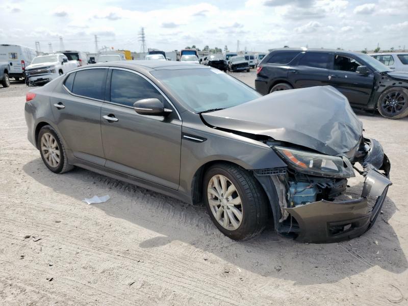 5XXGN4A76EG309934 - 2014 KIA OPTIMA EX BROWN photo 4