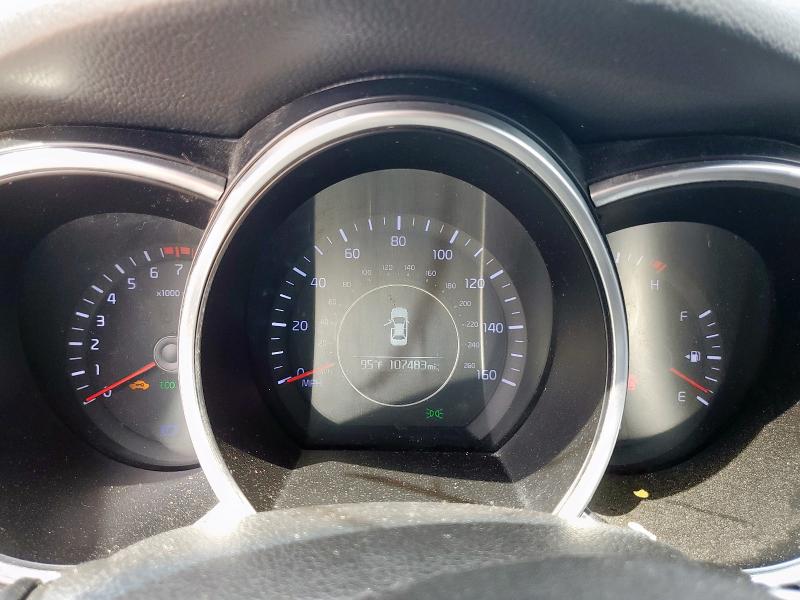 5XXGN4A76EG309934 - 2014 KIA OPTIMA EX BROWN photo 9