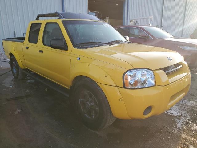 1N6ED29X54C469818 - 2004 NISSAN FRONTIER CREW CAB XE V6 YELLOW photo 4