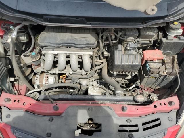 JHMGE8H50BC024958 - 2011 HONDA FIT SPORT RED photo 11