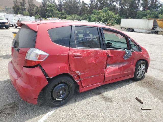 JHMGE8H50BC024958 - 2011 HONDA FIT SPORT RED photo 3