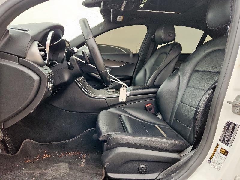 55SWF8DB8KU315182 - 2019 MERCEDES-BENZ C 300 WHITE photo 7