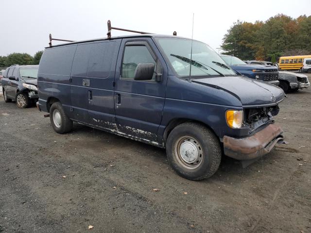 1FTRE14282HA02691 - 2002 FORD ECONOLINE E150 VAN BLUE photo 4