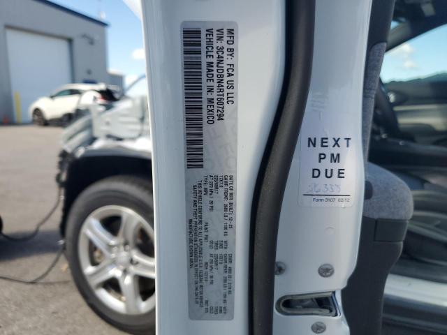 3C4NJDBN4RT607294 - 2024 JEEP COMPASS LATITUDE Белый фото 14