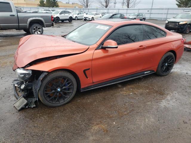 WBA4W9C54JAB95110 - 2018 BMW 440XI ORANGE photo 1