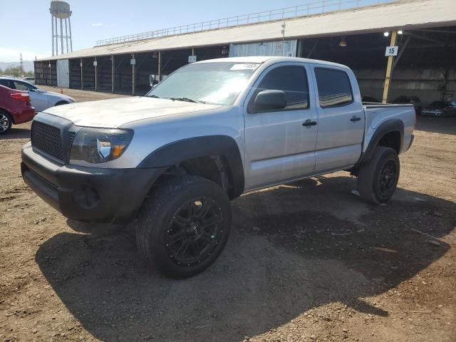 5TEJU62N07Z434434 - 2007 TOYOTA TACOMA DOUBLE CAB PRERUNNER SILVER photo 1