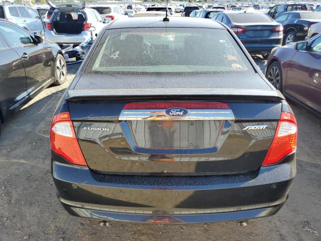 3FAHP0KCXBR286616 - 2011 FORD FUSION SPORT BLACK photo 6