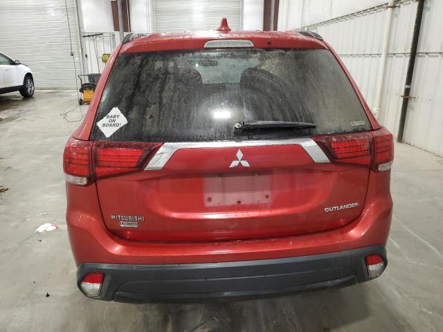 JA4AZ3A30JZ031714 - 2018 MITSUBISHI OUTLANDER SE أحمر صورة 6