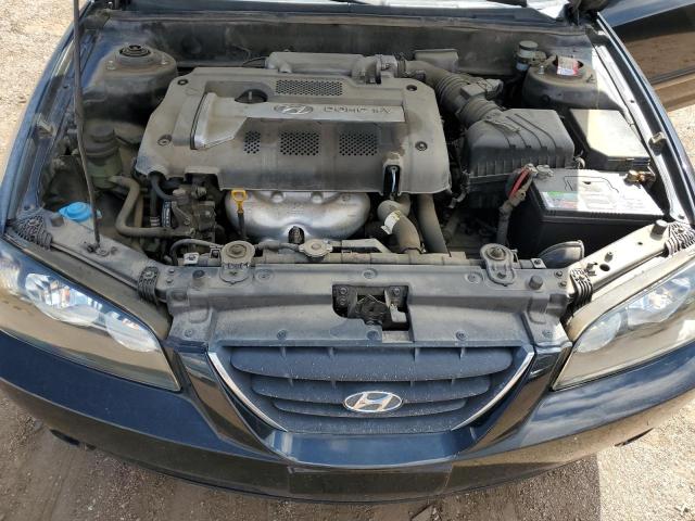 KMHDN46D45U021031 - 2005 HYUNDAI ELANTRA GLS BLACK photo 11