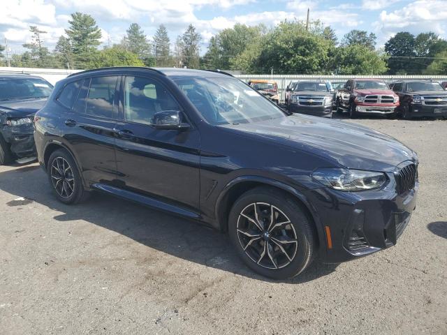 5UX83DP00R9V49745 - 2024 BMW X3 M40I BLUE photo 4