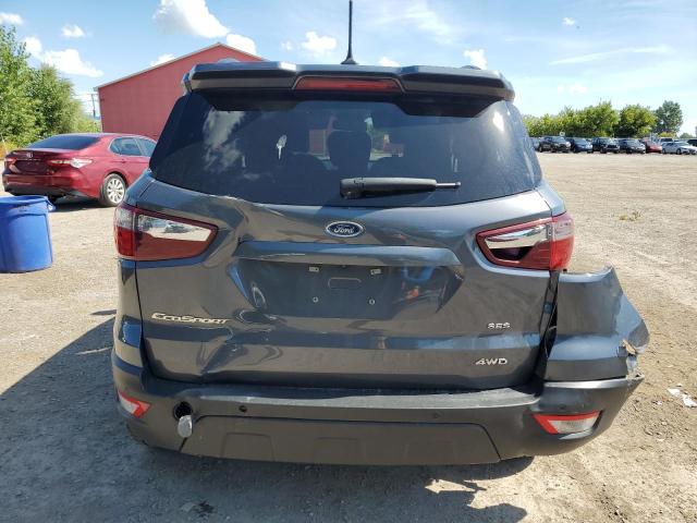 MAJ6S3JL3LC351086 - 2020 FORD ECOSPORT SES GRAY photo 6