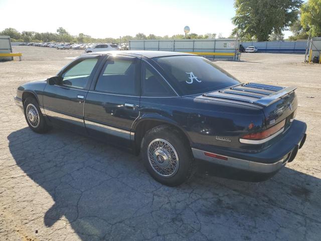 2G4WD54L6N1419591 - 1992 BUICK REGAL LIMITED BLUE photo 2