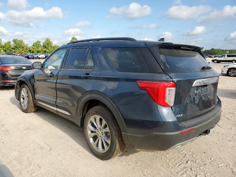 1FMSK8DH7RGA60729 - 2024 FORD EXPLORER XLT أسود صورة 2