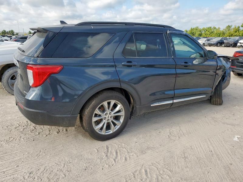 1FMSK8DH7RGA60729 - 2024 FORD EXPLORER XLT أسود صورة 3