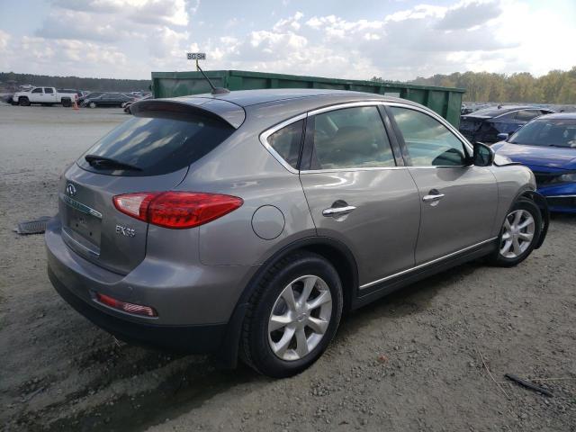 JN1AJ0HR3AM757430 - 2010 INFINITI EX35 BASE Մոխրագույն լուսանկար 3
