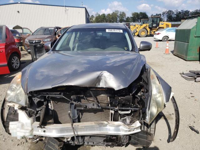 JN1AJ0HR3AM757430 - 2010 INFINITI EX35 BASE Մոխրագույն լուսանկար 5