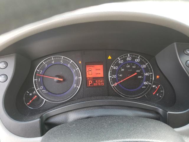 JN1AJ0HR3AM757430 - 2010 INFINITI EX35 BASE Մոխրագույն լուսանկար 9