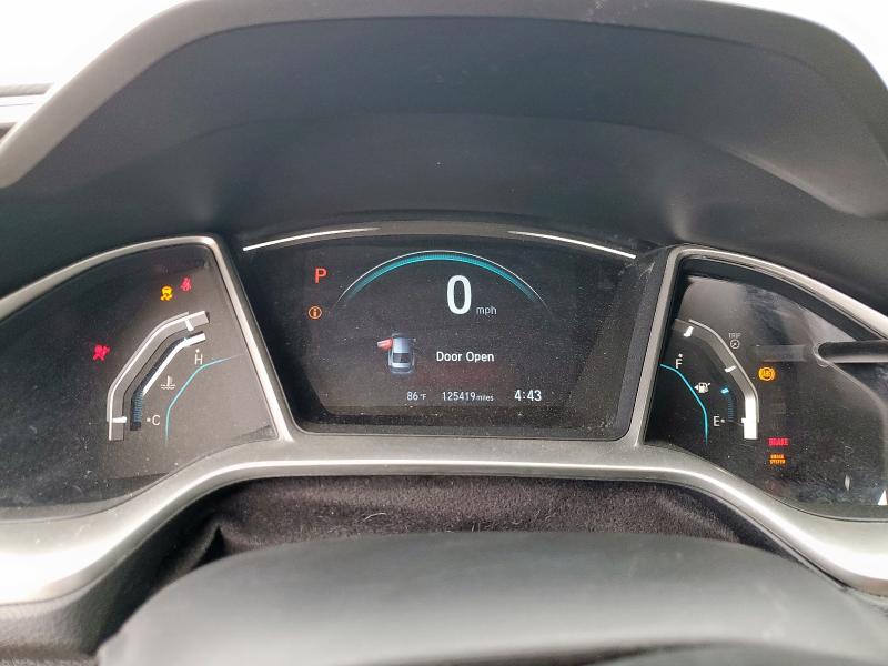 19XFC1F38GE021141 - 2016 HONDA CIVIC EX BLACK photo 9